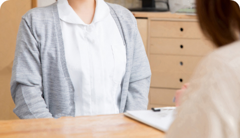 健診の流れのイメージ画像