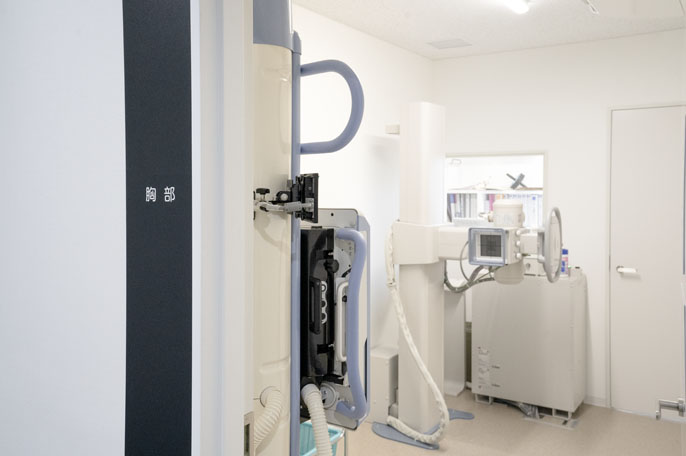 放射線科（胸部）の写真